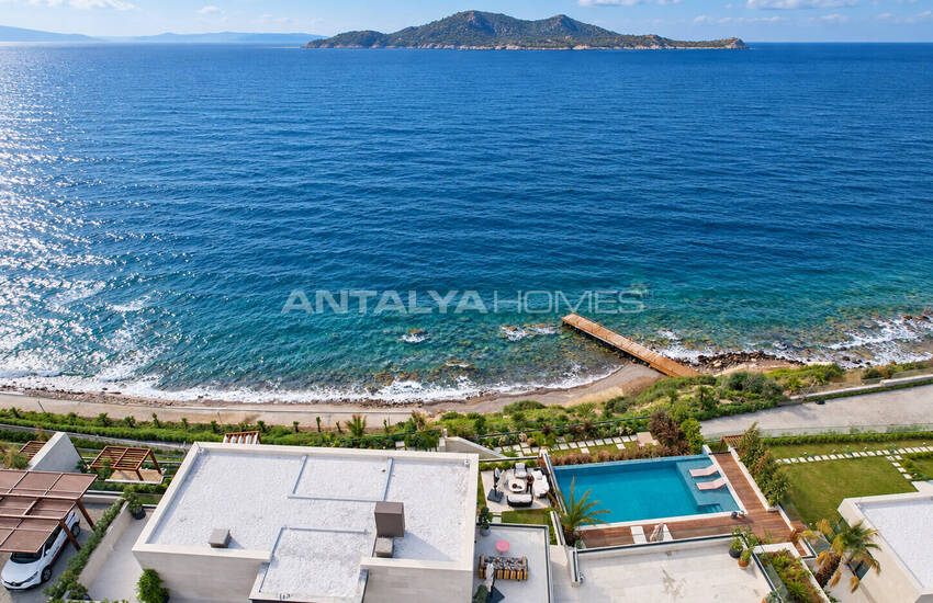 Hus Med Privata Pooler Och Strandåtkomst I Bodrum 4