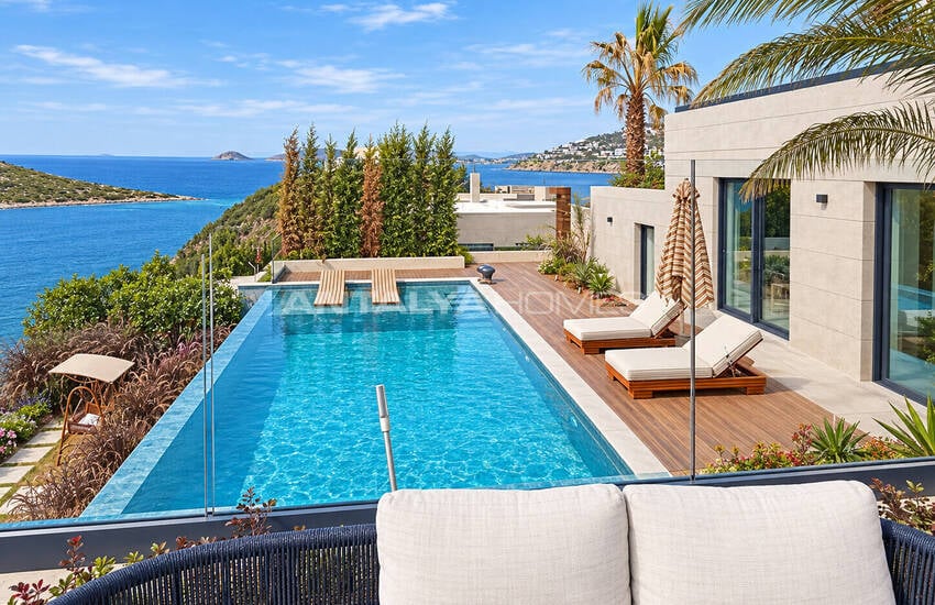 Hus Med Privata Pooler Och Strandåtkomst I Bodrum 9