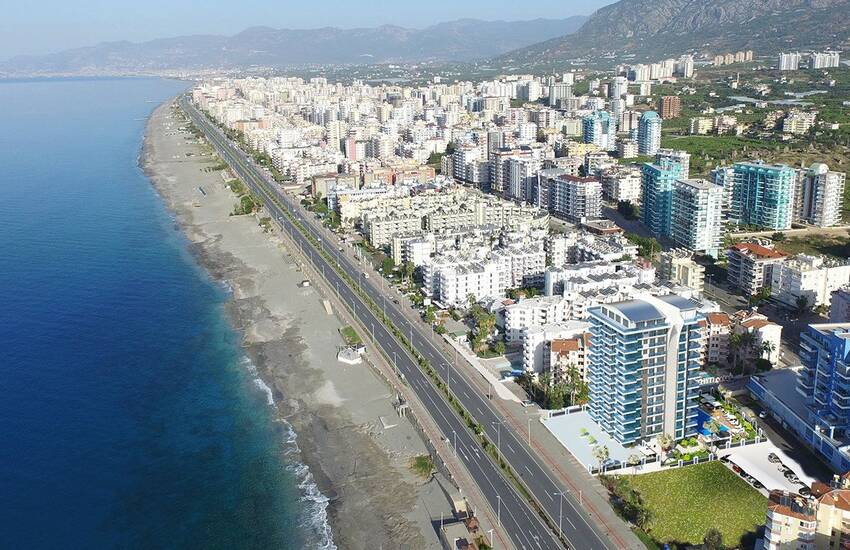 Beachfront Apartments with High-class Features in Alanya