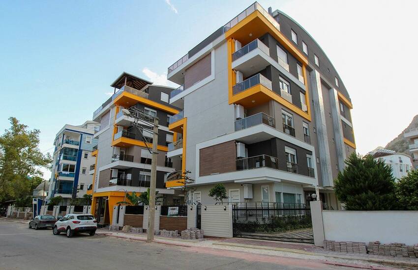 New Properties with Spacious Interior Design in Konyaalti