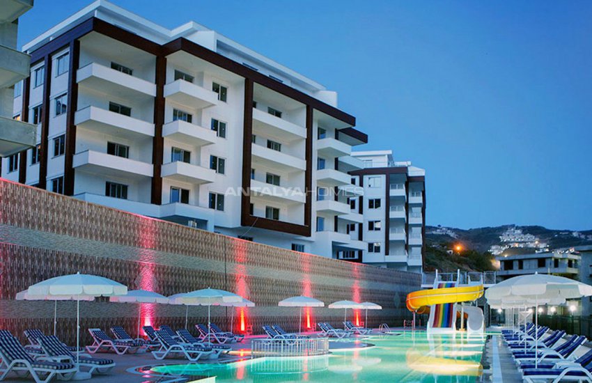 Квартиры в Комплексе на Уровне 5-Звездочного Отеля в Алании 4