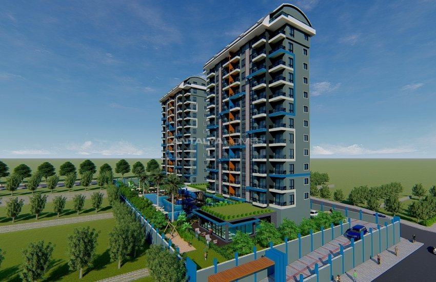 South-front Apartments in a Calm Area in Alanya Mahmutlar 30