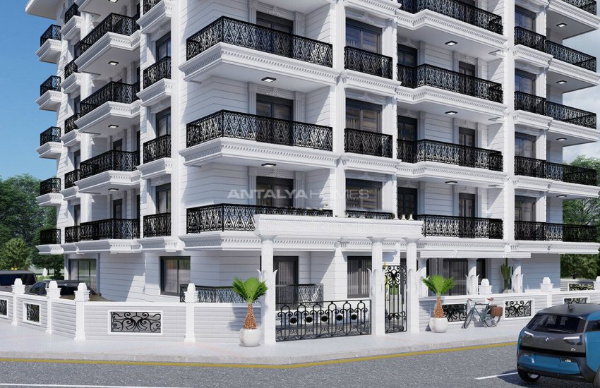 Lägenheter Med Kvalitetsarbetet I Mahmutlar Alanya 13