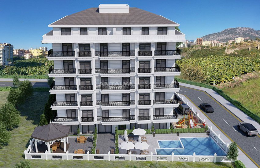 Lägenheter Med Kvalitetsarbetet I Mahmutlar Alanya 3