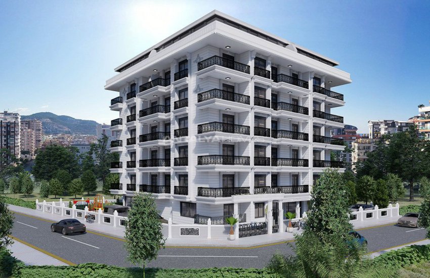 Lägenheter Med Kvalitetsarbetet I Mahmutlar Alanya 5