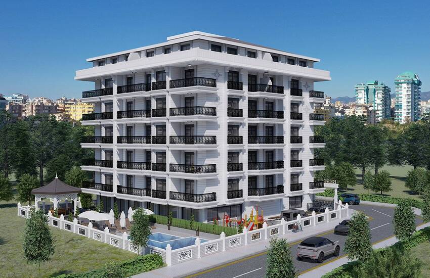 Apartments with Quality Workmanship in Mahmutlar Alanya 1