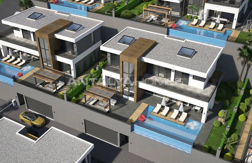 Ultra-lyxiga Villor Med Havsutsikt I Kargicak Alanya 2