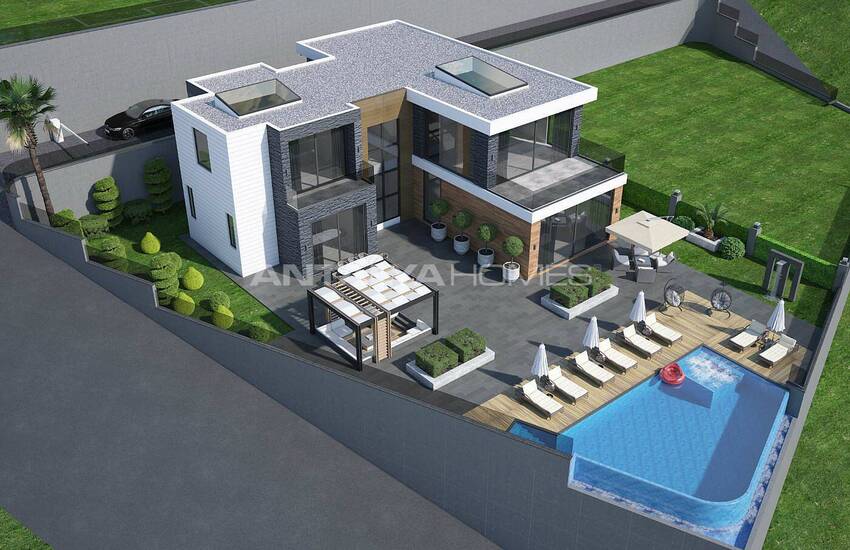 Ultra-lyxiga Villor Med Havsutsikt I Kargicak Alanya 13