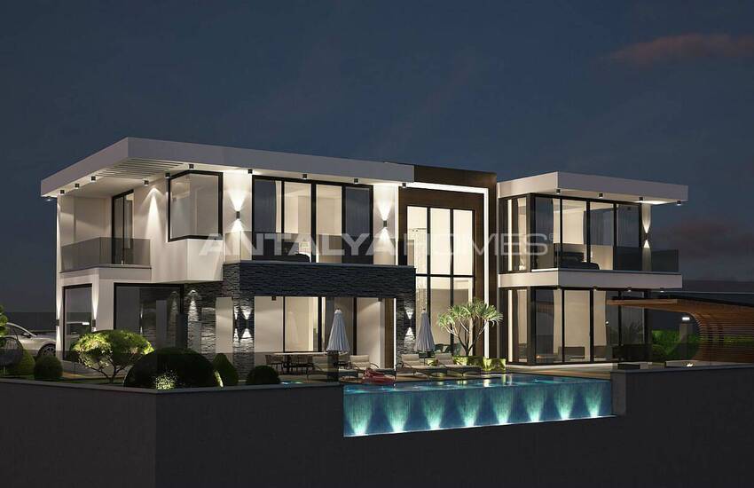 Ultra-lyxiga Villor Med Havsutsikt I Kargicak Alanya 4