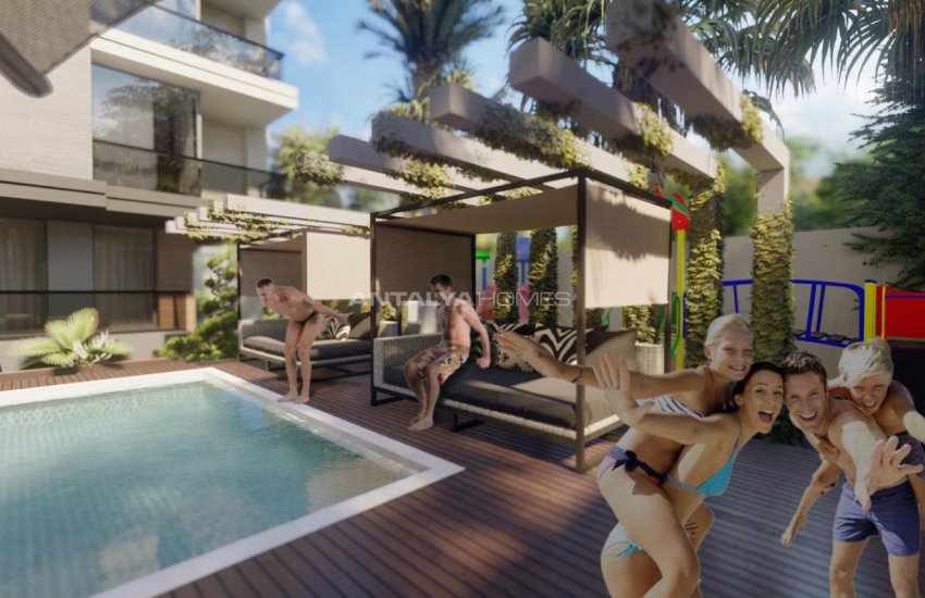 Luxury Apartments in Complex with Rich Facilities in Antalya 11