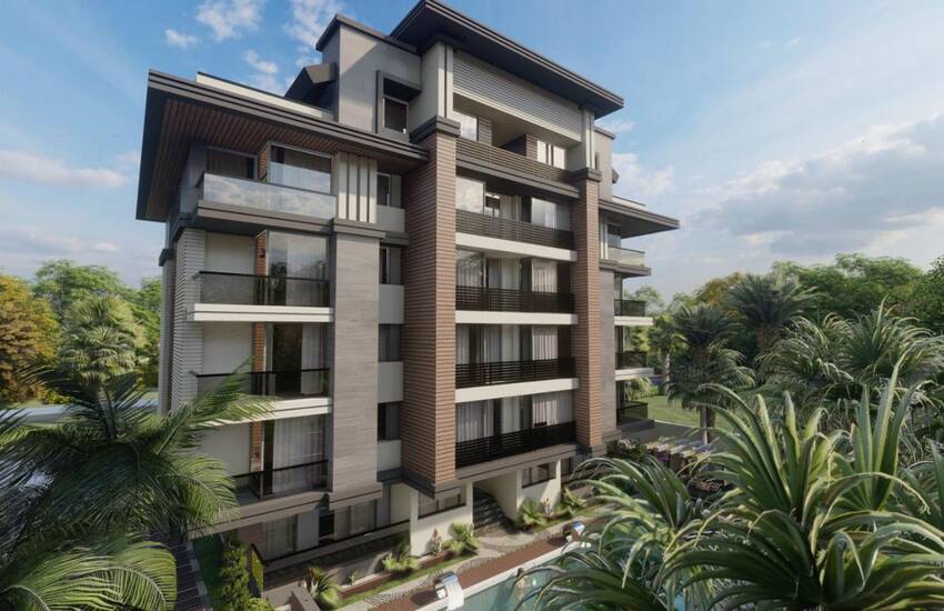 Luxury Apartments in Complex with Rich Facilities in Antalya 1