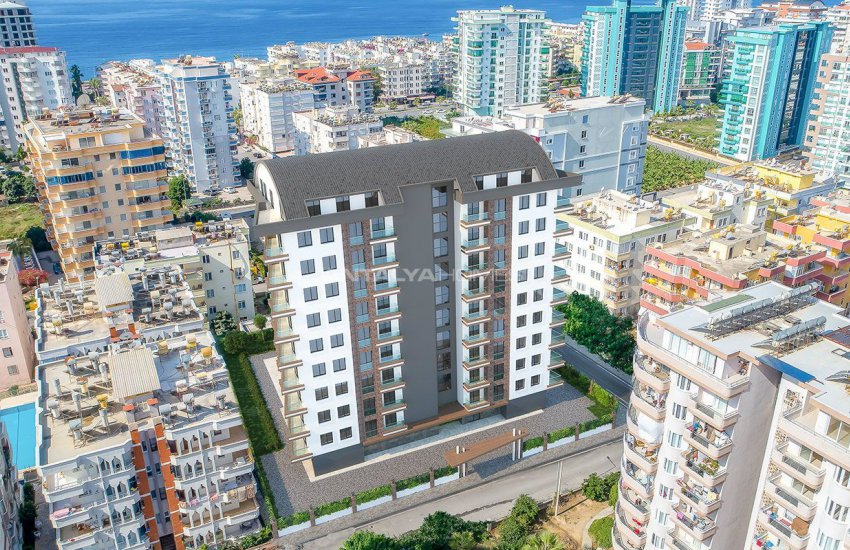 Sea and Mountain View Alanya Flats 300 Mt to the Beach 2