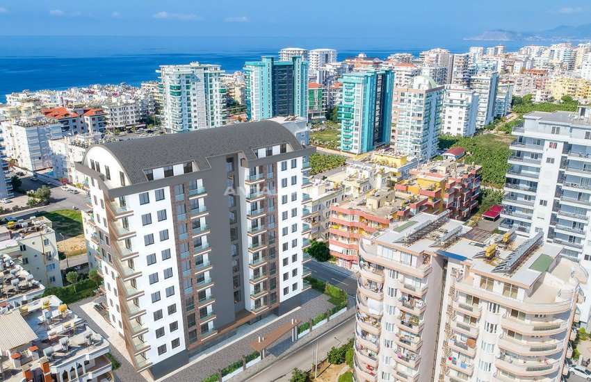 Sea and Mountain View Alanya Flats 300 Mt to the Beach 3