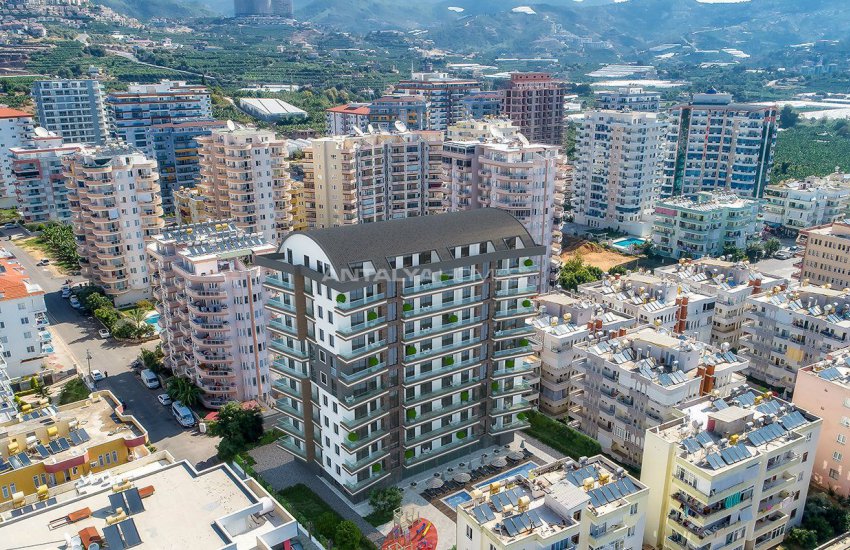 Sea and Mountain View Alanya Flats 300 Mt to the Beach 4