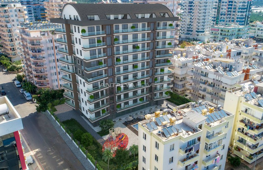 Sea and Mountain View Alanya Flats 300 Mt to the Beach 5