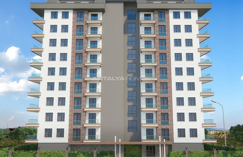 Sea and Mountain View Alanya Flats 300 Mt to the Beach 7
