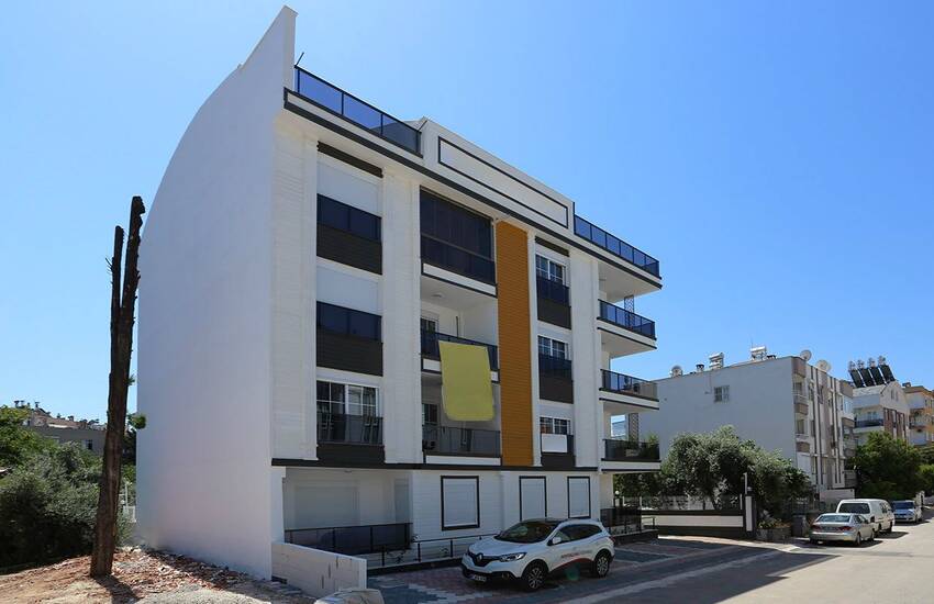 Dubbele Voorgevel Appartementen Met Aardgas Antalya Centrum 1