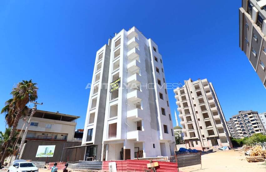 Nieuwe Appartementen Met 2 Slaapkamers In Een Complex In Mersin 4