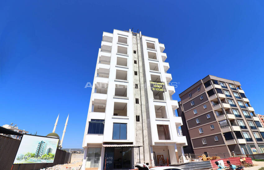 Nieuwe Appartementen Met 2 Slaapkamers In Een Complex In Mersin 3