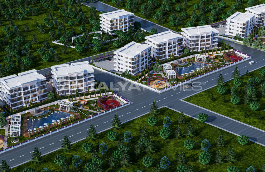 Eleganta Lägenheter I Ett Helt Nytt Projekt I Mersin Mezitli 6