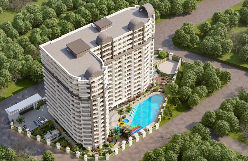 Elegant Apartments Near the Sea in Mersin Ayas