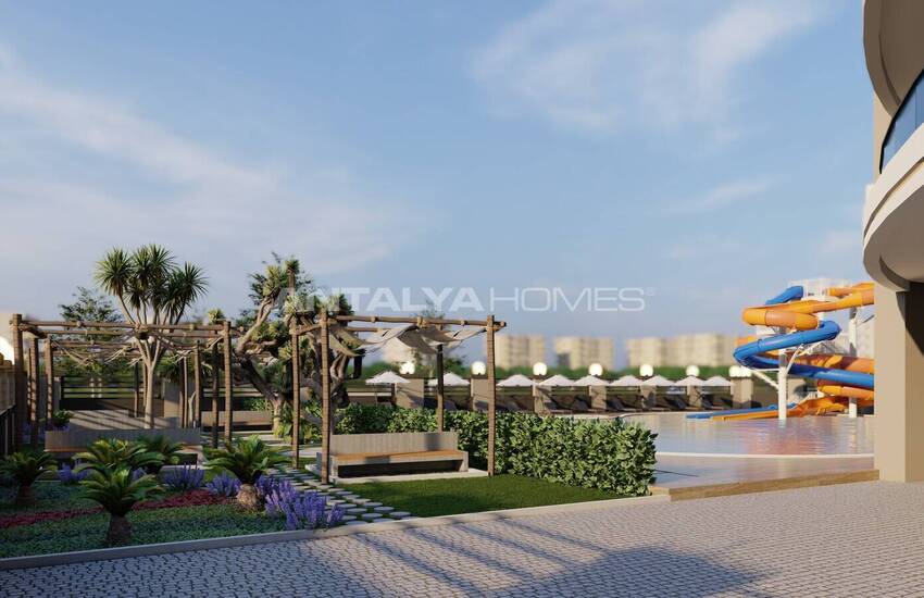 Gloednieuwe Woningen In De Buurt Van De Voorzieningen In Mersin Ayas 14