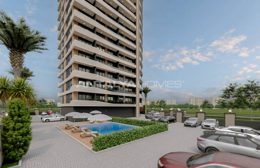 Gloednieuwe Woningen In De Buurt Van De Voorzieningen In Mersin Ayas 5