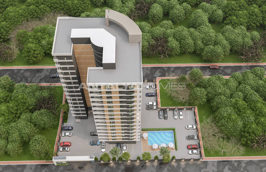 Gloednieuwe Woningen In De Buurt Van De Voorzieningen In Mersin Ayas 6