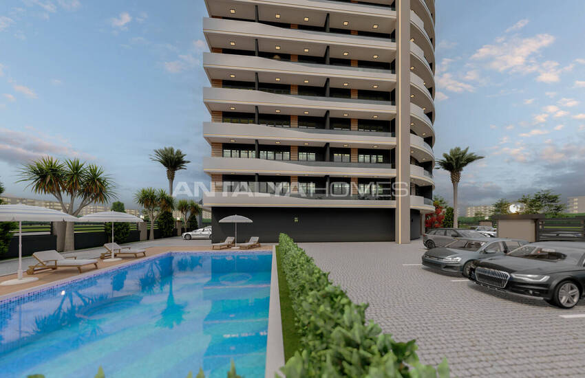 Gloednieuwe Woningen In De Buurt Van De Voorzieningen In Mersin Ayas 8
