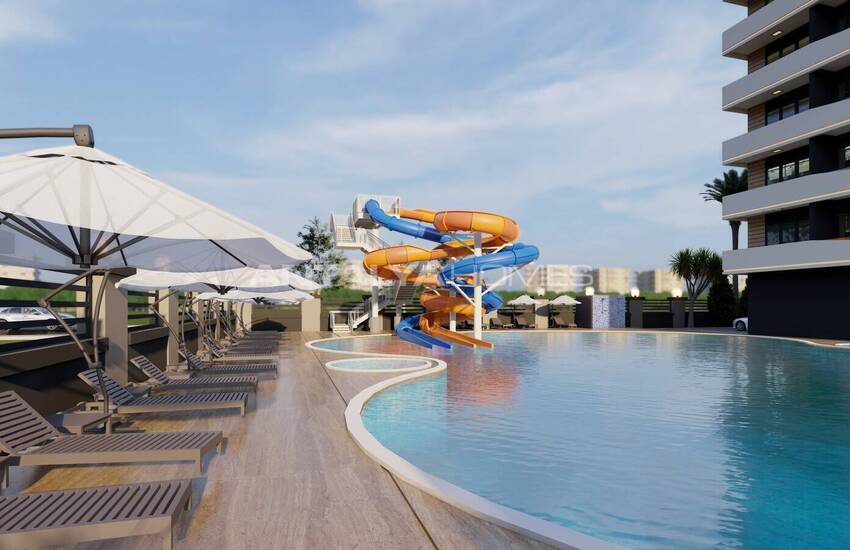 Gloednieuwe Woningen In De Buurt Van De Voorzieningen In Mersin Ayas 10