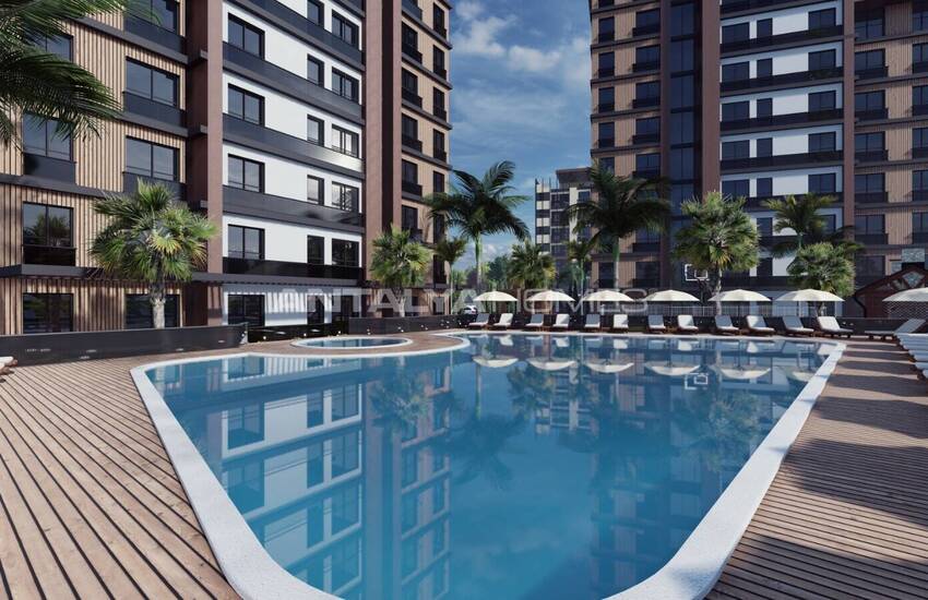 آپارتمان های شیک و نوساز در مجتمعی با استخر در مرسین 2