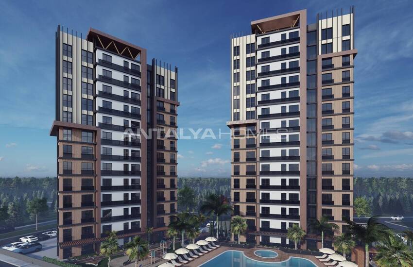 آپارتمان های شیک و نوساز در مجتمعی با استخر در مرسین 3