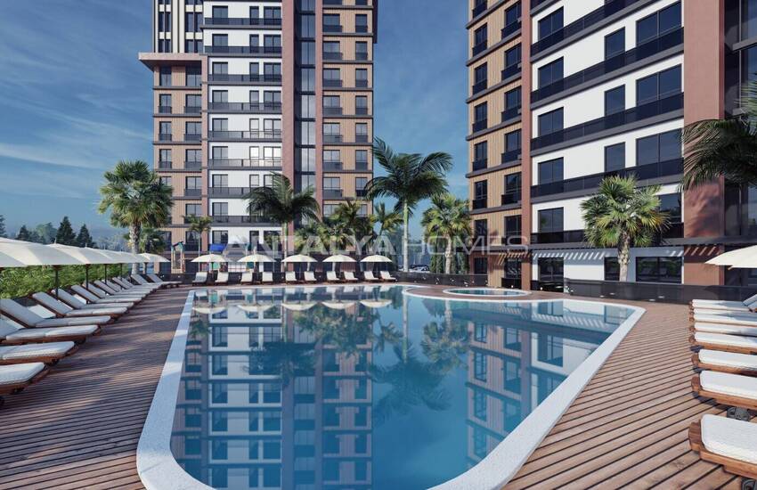 آپارتمان های شیک و نوساز در مجتمعی با استخر در مرسین 4