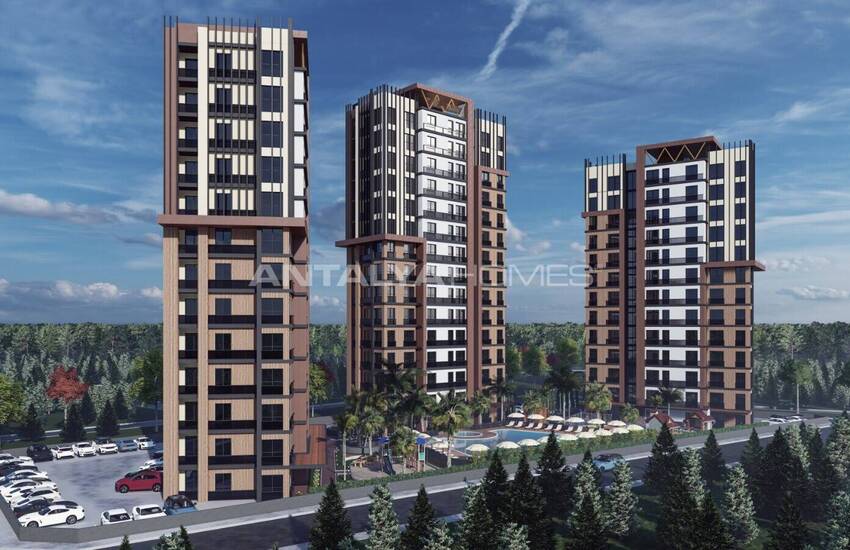 آپارتمان های شیک و نوساز در مجتمعی با استخر در مرسین 5