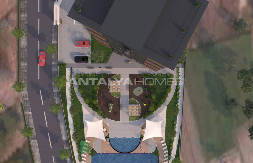 Immobilier Dans Un Projet De Boutique Avec Piscine À Mersin Yenisehir 7
