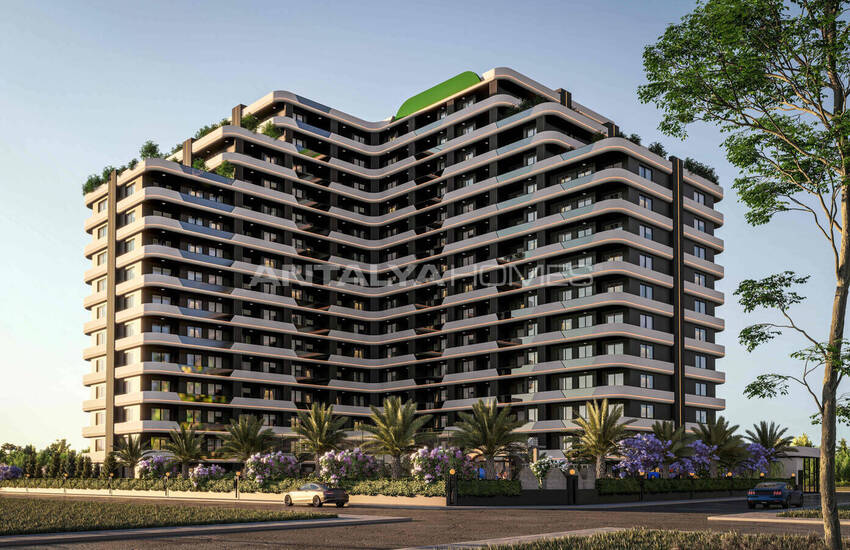 Propriétés Neuves Avec Piscine Et Jardin À Mersin Erdemli 2