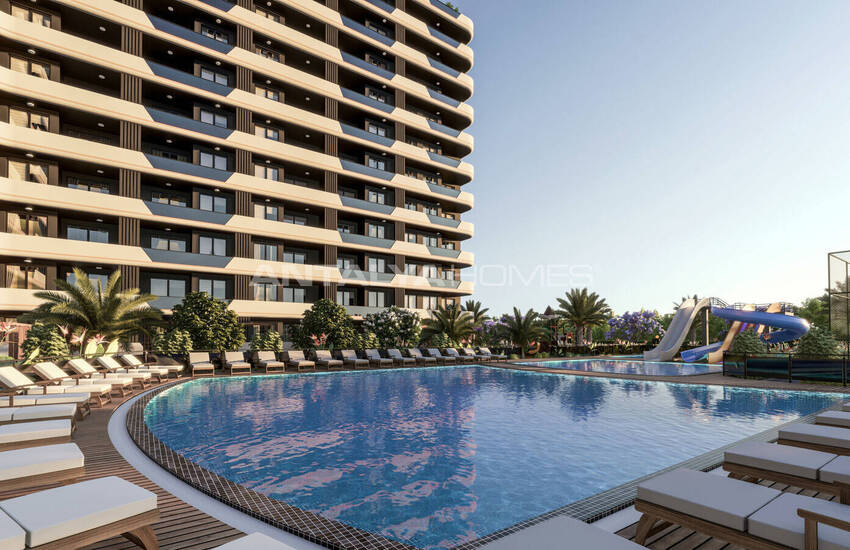 Propriétés Neuves Avec Piscine Et Jardin À Mersin Erdemli 3
