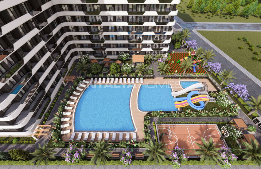 Propriétés Neuves Avec Piscine Et Jardin À Mersin Erdemli 4