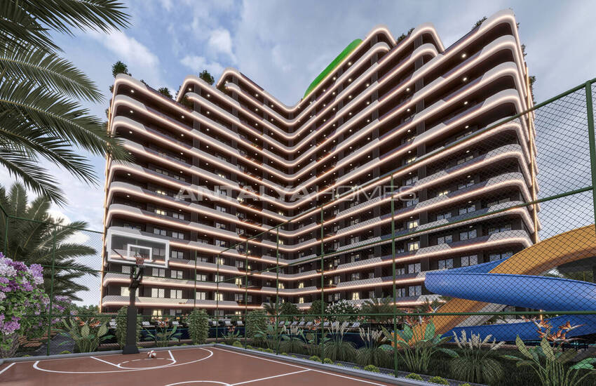 Propriétés Neuves Avec Piscine Et Jardin À Mersin Erdemli 6