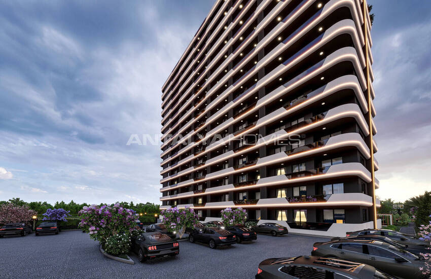 Propriétés Neuves Avec Piscine Et Jardin À Mersin Erdemli 7