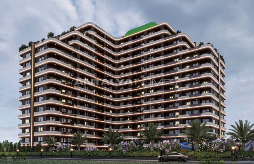 Propriétés Neuves Avec Piscine Et Jardin À Mersin Erdemli 8