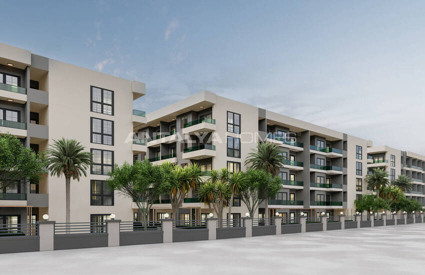 املاک و مستغلات در یک مجتمع با یک استخر در نزدیکی دریا در Tömük، مرسین 19