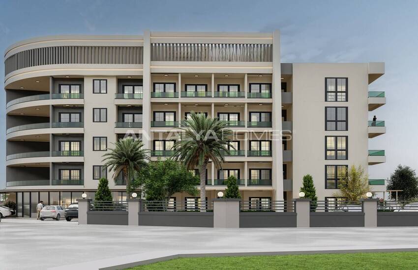 Real Estate in a Complex with a Pool Near the Sea in Tömük, Mersin 11