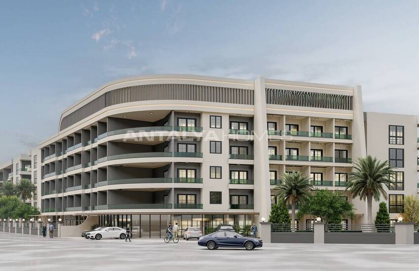 Real Estate in a Complex with a Pool Near the Sea in Tömük, Mersin 17