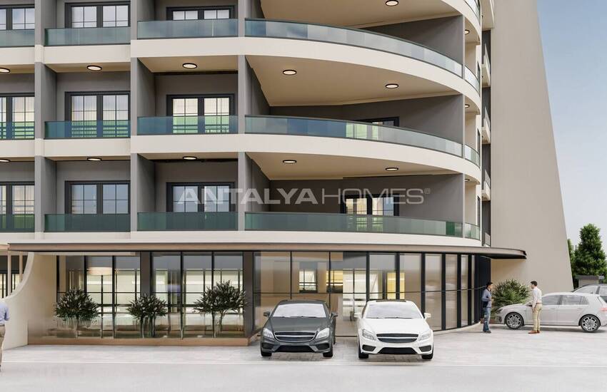 Real Estate in a Complex with a Pool Near the Sea in Tömük, Mersin 18