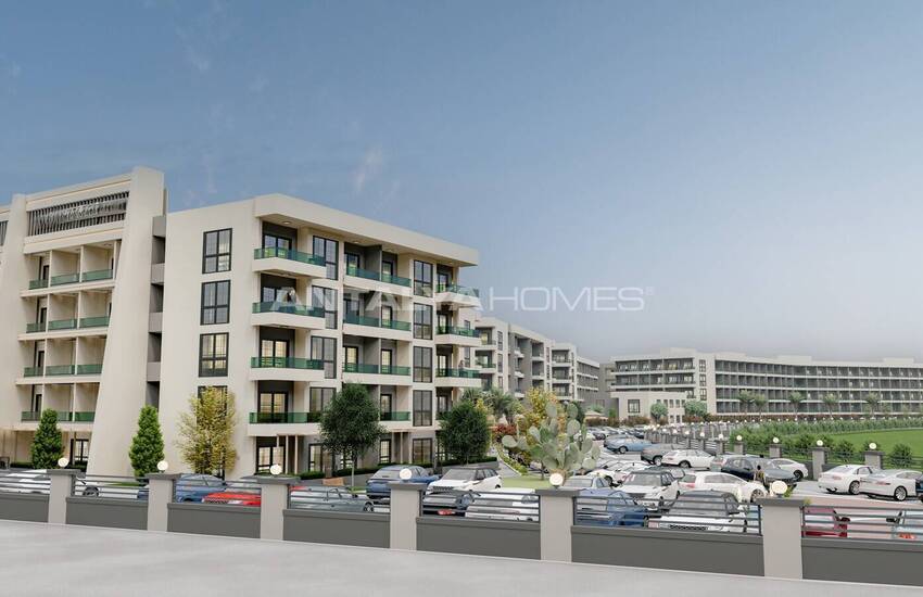 Real Estate in a Complex with a Pool Near the Sea in Tömük, Mersin 20