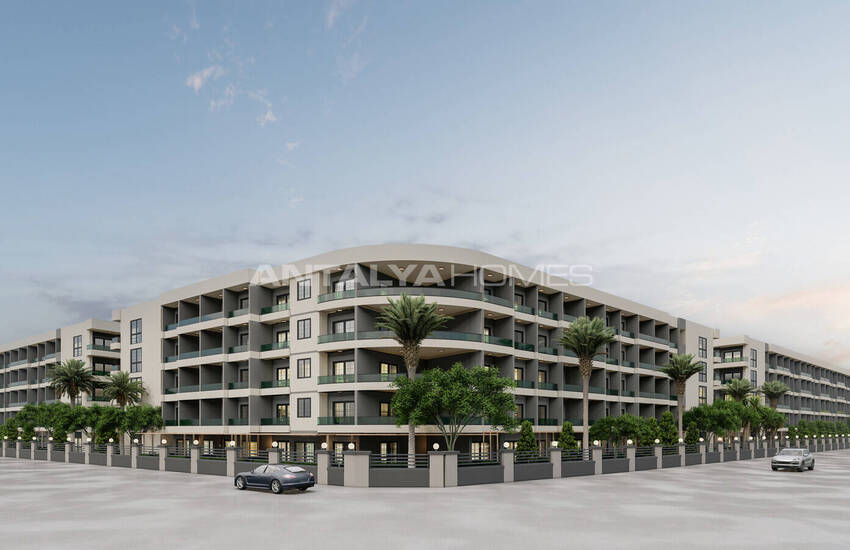 Real Estate in a Complex with a Pool Near the Sea in Tömük, Mersin 6