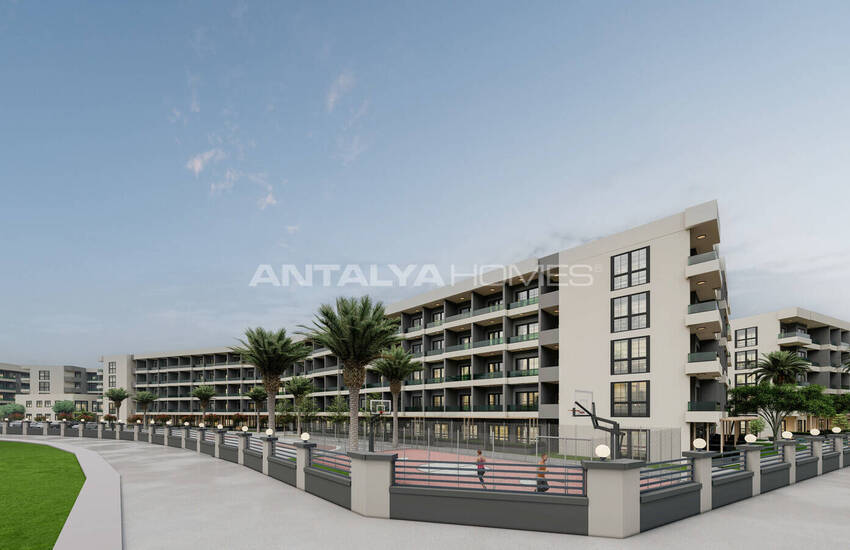 Real Estate in a Complex with a Pool Near the Sea in Tömük, Mersin 15