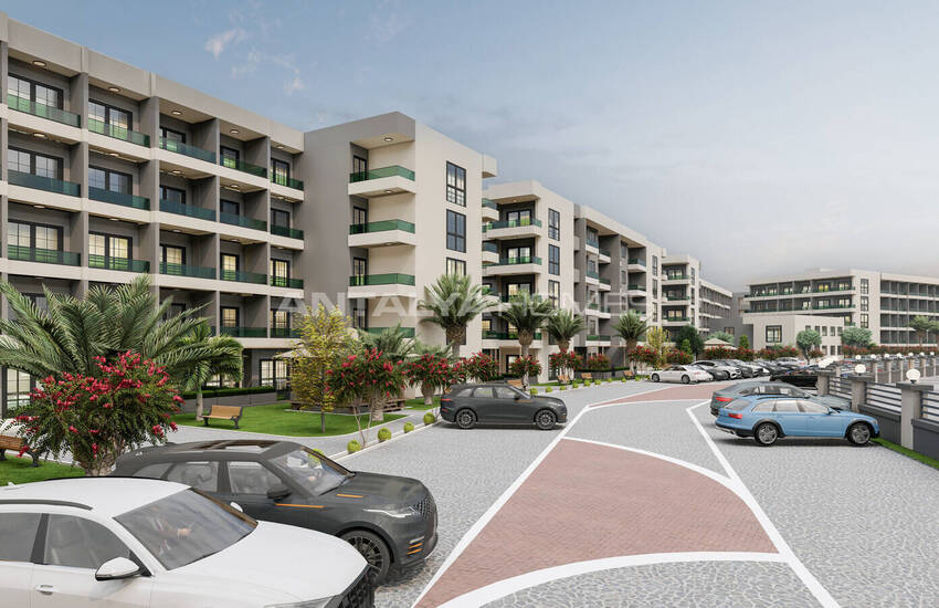 Real Estate in a Complex with a Pool Near the Sea in Tömük, Mersin 21