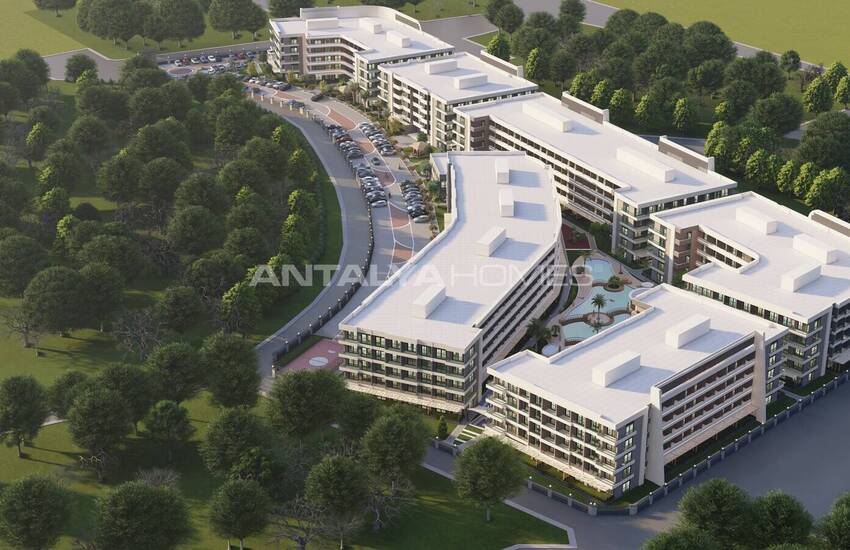 Real Estate in a Complex with a Pool Near the Sea in Tömük, Mersin 5